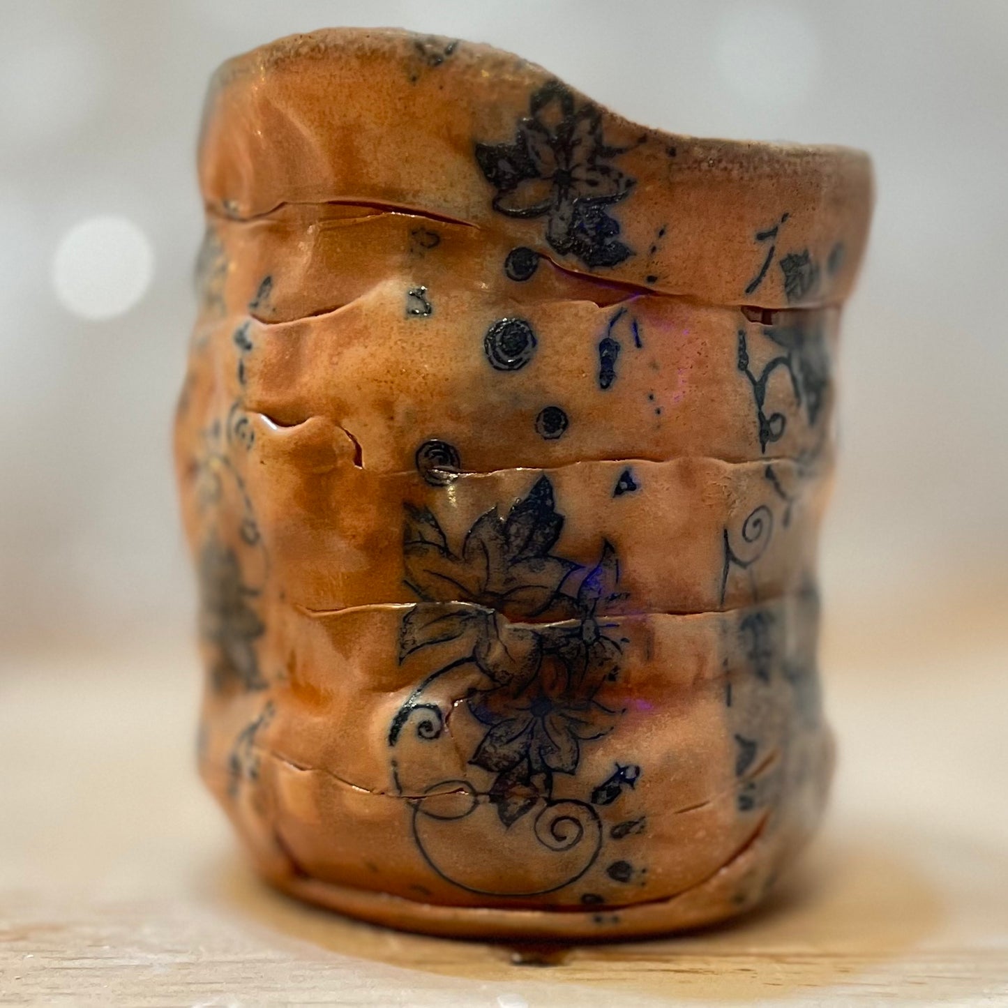Wood fired tumblers